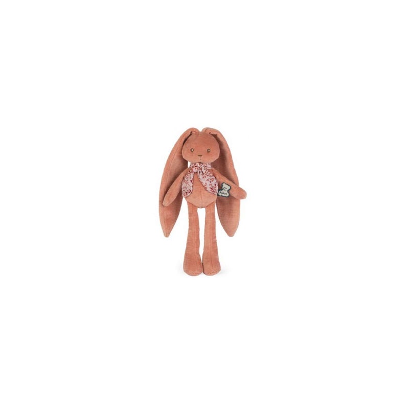 Kaloo Lapinoo My First Friend Corduroy Rabbit - Machine Washable - 10  Tall in Gift Box - Terracotta Ages 0+ - K969941 - Image 1